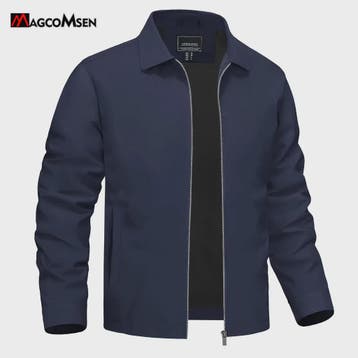 MAGCOMSEN Heren Lichtgewicht Casual Jack met Rits, Verzenden, Nieuw