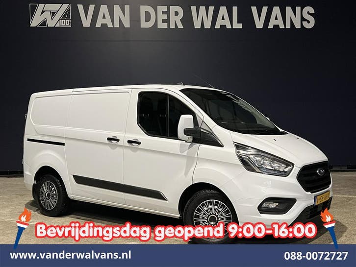 Ford Transit Custom | 2.0 TDCI 130pk Automaat L1H1 Euro6, Auto's, Bestelauto's, Dealer onderhouden, Te koop, Automaat, Diesel
