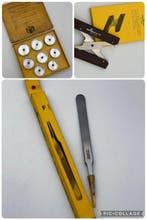lot watchmaker tools bergeon assortimento di 8 tasselli