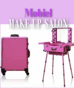 Mobiele Visagie Tafel Hot Pink (Visagie Tafels), Verzenden, Nieuw, Overige typen