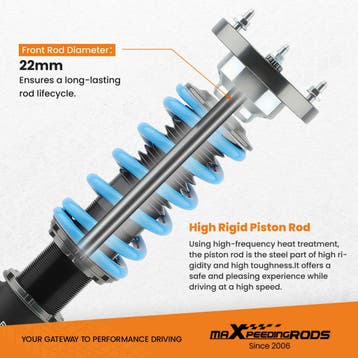 MaXpeedingrods COT6 Coilover Suspension Damper Kitcompati..., Verzenden, Nieuw, BMW