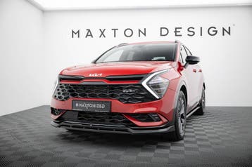 Maxton Front Splitter V.2 Kia Sportage GT-Line Mk5, Auto diversen, Tuning en Styling, Verzenden