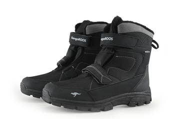 Kangaroos Snowboots in maat 42 Zwart, Kleding | Heren, Verzenden, Zwart, Overige typen, Zo goed als nieuw