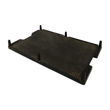 Stapelbare esd tray voor euronorm bakken 600x400 mm, zwart,, Ophalen of Verzenden