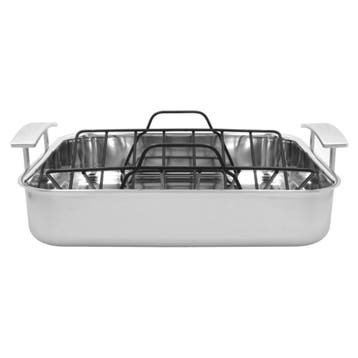 GGM Gastro | DEMEYERE | INDUSTRY 5 - Braadslede met rooster, Verzenden, Nieuw in verpakking, RVS Meubilair