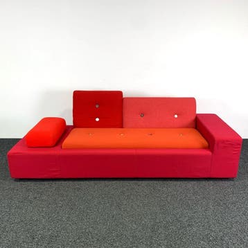 Vitra Polder Sofa XS - Rood, Ophalen of Verzenden, Gebruikt