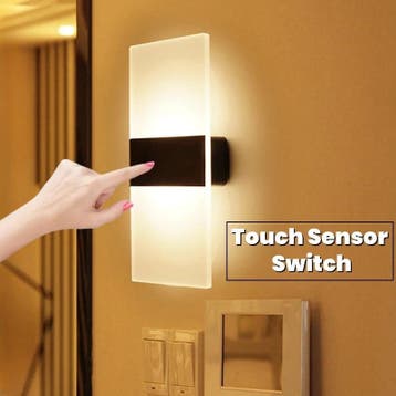 Draadloze LED Wandlamp USB Oplaadbaar Touch, Verzenden, Nieuw