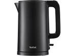 Tefal -   Thermo Protect Waterkoker Zwart, 1 tot 2 liter, Verzenden, Nieuw