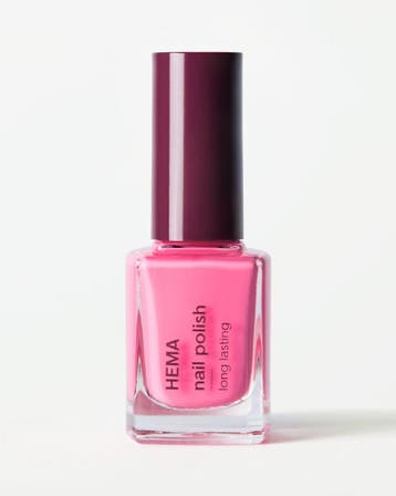 HEMA Long lasting nagellak 1029 smiley pink, Verzenden, Nieuw, Roze