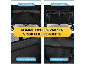 ALDORR XXL Bolderkar - Opvouwbaar - 600L - 300KG Draagkracht, Verzenden, Nieuw
