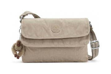 Kipling Schoudertas Beige, Verzenden, Zo goed als nieuw, Beige