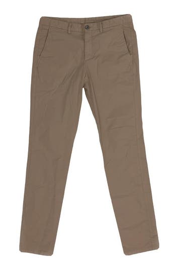 Profuomo Broek in maat 48 Beige, Verzenden, Zo goed als nieuw, Overige kleuren, Profuomo