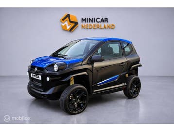 Aixam Mega E-Scouty Evo 2024 Demo115km Webasto 1 jr garantie, Zo goed als nieuw