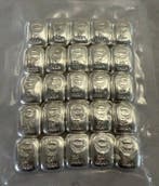 25x 20 Grams / 500 gram - Zilver .999 - gc verstegen -, Postzegels en Munten, Edelmetalen en Baren