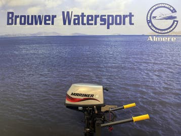 “Mercury / Mariner 6 pk buitenboordmotor | Zeer nette staat”, 5 tot 10 pk, Viertaktmotor, Ophalen of Verzenden, Zo goed als nieuw