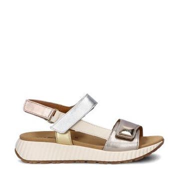 Gabor sandalen voor dames in het Zilver, Overige kleuren, Verzenden, Gabor, Nieuw
