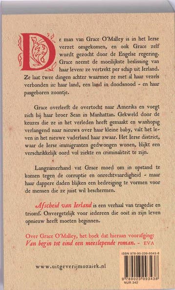 Afscheid van Ierland / Grace OMalley-trilogie / 2 Ann Moore, Verzenden, Gelezen, Ann Moore