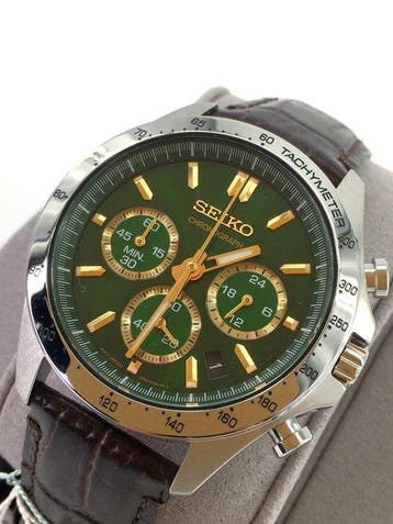 Seiko - Chronograph - Zonder minimumprijs - SBTR017 - Heren