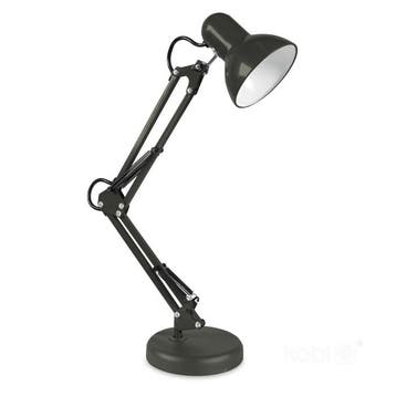 LED Tafellamp AURIQ Zwart - E27 fitting - verstelbaar - z..., Ophalen of Verzenden, Nieuw