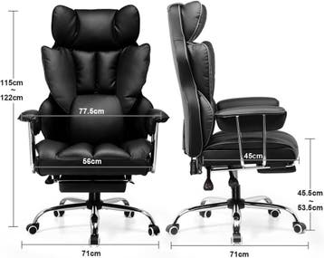 Ergonomische Bureaustoel -  Office Chair - Gamestoel - Volwa, Verzenden, Zo goed als nieuw