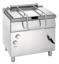 Elektrische kantelbare braadpan | 50 Liter | 800x700x850mm, Verzenden, Nieuw in verpakking