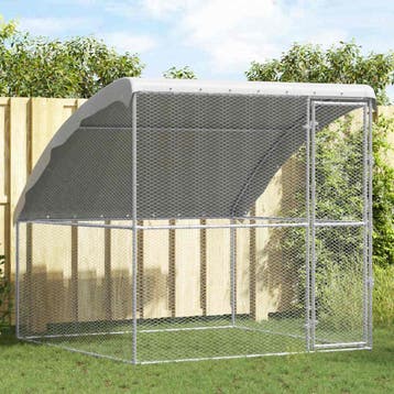 Grote Kippenren 200cm | Tweedekansje | OP=OP, Dieren en Toebehoren, Pluimvee | Toebehoren, Ophalen of Verzenden, Nieuw, Kippenhok of Kippenren