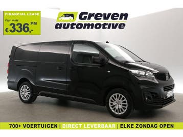 Fiat Scudo 2.0 145PK L3H1 | Aut. | Airco | Camera | Cruise, Automaat, Euro 6, Zwart, Diesel