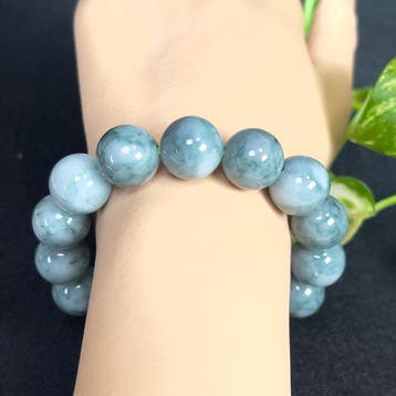 Jade Echte Birmese nefrietjade armband — A-klasse,