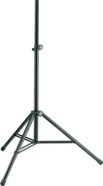 K&M 214/6 Luidspreker standaard 2.2m 50kg zwart, Muziek en Instrumenten, Verzenden, Nieuw