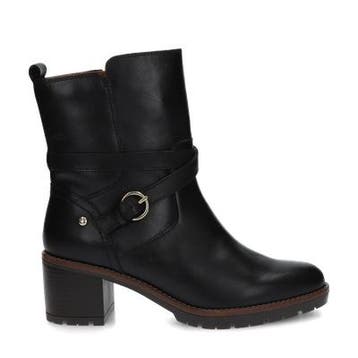 Pikolinos Llanes rits- & gesloten boots voor dames, Verzenden, Zwart, Lage of Enkellaarzen, Nieuw