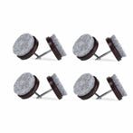 Benson Antikrasvilt set met nagel - 8 stuks - Ø 24 mm - B.., Ophalen of Verzenden, Nieuw