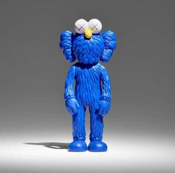 Kaws (1974) - Kaws BFF Blue Edition