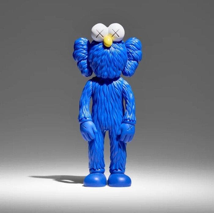 Kaws (1974) - Kaws BFF Blue Edition, Antiek en Kunst, Kunst | Designobjecten