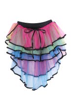 Tutu Rokje Regenboog High Low XS S en 140 146 152 158 164 Pa, Kleding | Dames, Ophalen of Verzenden, Nieuw, Carnaval