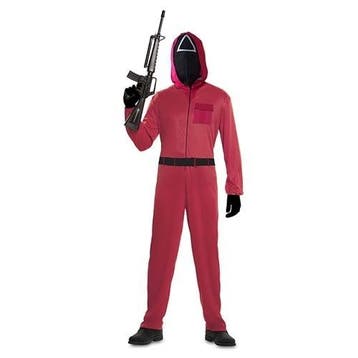 Rode Squid Game Jumpsuit Man, Ophalen of Verzenden, Nieuw