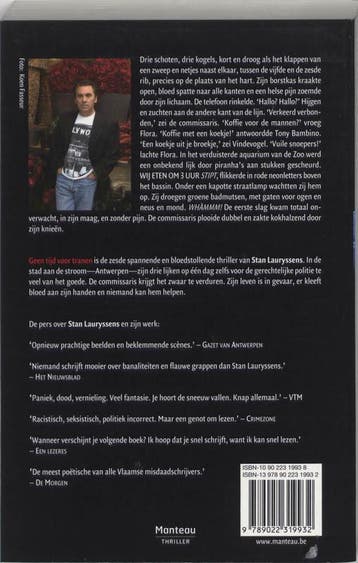 Geen tijd voor tranen / De Antwerpse moordbrigade / 6, Verzenden, Gelezen, Stan Lauryssens