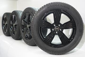 Audi Q4 e-tron 19 inch velgen Bridgestone Winterbanden Nieuw, 19 inch, Gebruikt, Velg(en), Winterbanden