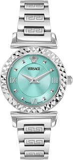 Versace VEGFA0425 Mini Vanity dames horloge 27 mm, Overige merken, Staal, Verzenden, Polshorloge