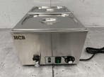 RVS Bain marie 2 x 1/2 GN 230V Horeca, Ophalen of Verzenden, Nieuw in verpakking