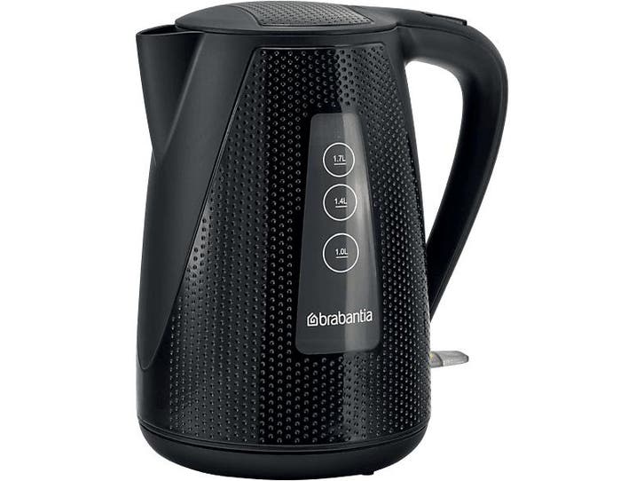 Brabantia -   Waterkoker Zwart, Witgoed en Apparatuur, Waterkokers, Nieuw, 1 tot 2 liter, Verzenden