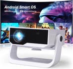 Android 11 Beamer WiFi 6 | Tweedekansje | Laatste Stuk!, LED, Ophalen of Verzenden, Zo goed als nieuw, Full HD (1080)
