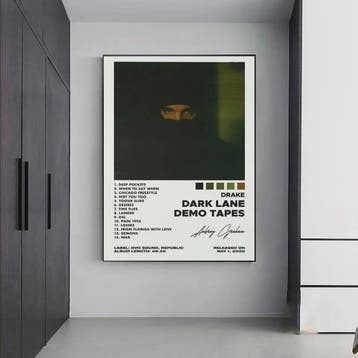 Drake Album Cover Posters - Canvas Muurdecoratie, Verzamelen, Verzenden, Nieuw