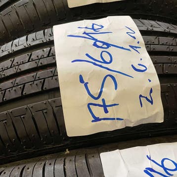 4 x Bridgestone Ecopia 175-60-16 Zomerbanden Zo goed als..., Gebruikt, 16 inch, 175 mm, Ophalen of Verzenden