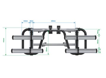 Enduro Fietsendrager BS260 Dissel Short, Ophalen of Verzenden, Nieuw