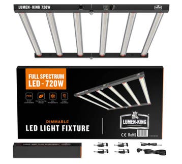 Lumen King 720W LED Grow Light Eco Line, Verzenden, Nieuw