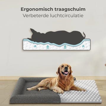 2dekans | CozySense® Orthopedische Hondenmand - 90 x 54 cm -, Dieren en Toebehoren, Ophalen of Verzenden, Zo goed als nieuw