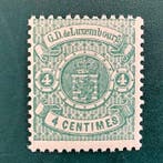 Luxemburg 1875 - 4 cent wapenschild - MNH - Michel29, Gestempeld