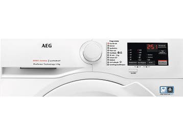 Aeg -   Prosense - Wasmachine Voorlader 7 Kg 1400 Rpm 74 Db, Witgoed en Apparatuur, Wasmachines, 6 tot 8 kg, Minder dan 85 cm