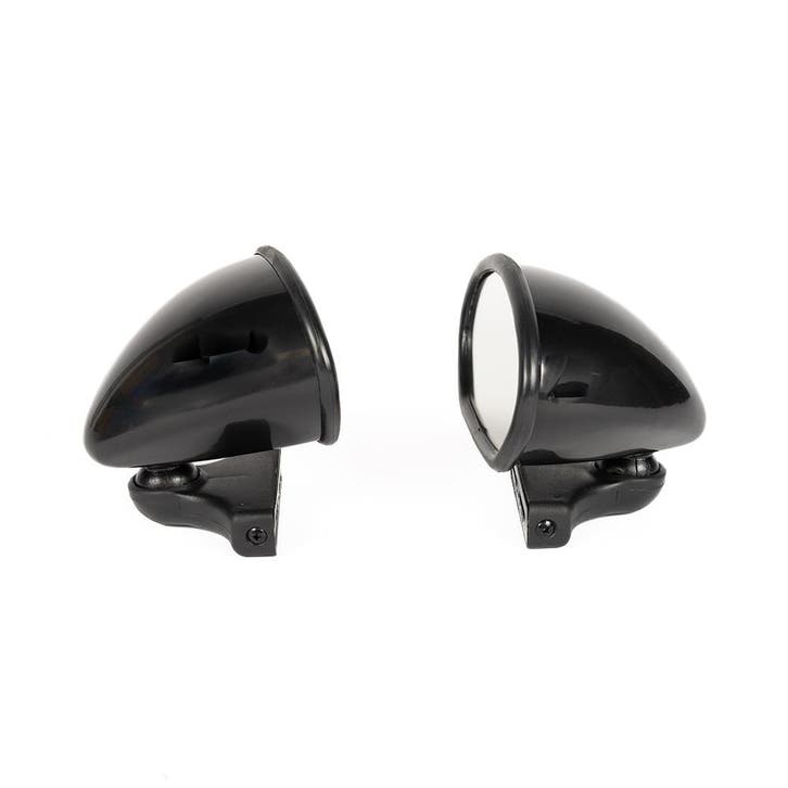 SK-Import Zijspiegels K5 Style Handmatig Verstelbaar Zwart, Auto-onderdelen, Spiegels, Nieuw, Universele onderdelen, Ophalen of Verzenden