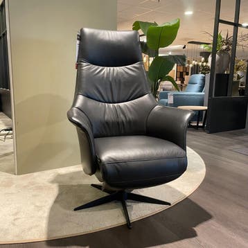 Dutchz 2200 Relaxfauteuil Large Elektrisch leder Polo, Nieuw, Ophalen of Verzenden, Modern, 50 tot 75 cm